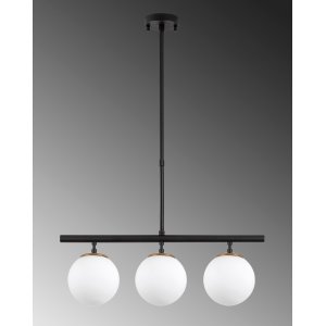 Atlas loftslampe 10281 - Sort/antik/hvid