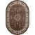 Dubai Medallion Wilton tppe Champange - Oval 160 x 230 cm