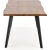 Horst spisebord 120-180 x 80 cm - Eg/sort