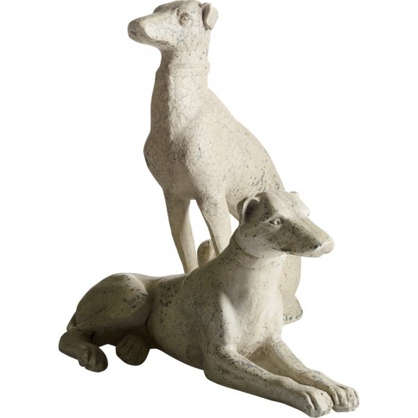 Aston dekoration - hunde - Creme