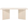 Bassholmen spisebord 180 x 90 cm - Whitewash