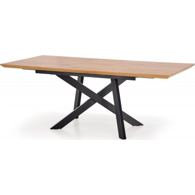 Errol spisebord 160-200cm - Eg/sort