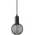 Gitter vindueslampe - Sort - 12,5 cm