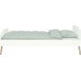 Softline seng 90 x 200 cm - Hvid