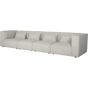 Nees modulsofa i boucl - 4-personers sofa i boucl