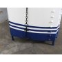 Barskabsbd 102 x 54 cm - Hvid/bl/Sort