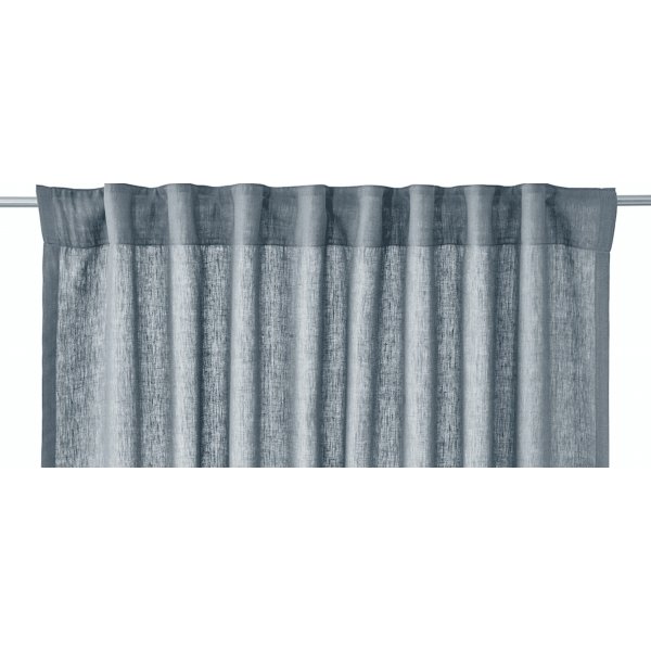 Ingrid frakke 50 x 250 cm - Denim