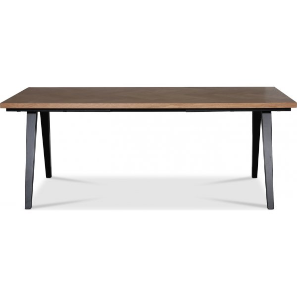 Skagen spisebord med sildebensmnster - Egefinr