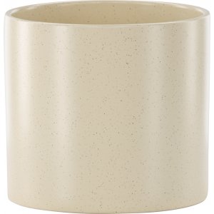 Sanne potte 18 x 17 cm - Beige/Sort