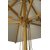 Naxos parasol 300 x 300 cm - Natur/Hvid