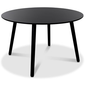 Rosvik rundt spisebord 120 cm - Sort + Pletfjerner til møbler