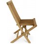 Spisest med 4 stole og spisebord 122 beige/teak - Merca/Salt
