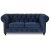 Chesterfield Montgomery 2-pers sofa - Bl fljl