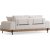 Eti 3-personers sofa - Hvid/eg