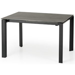Horizon udtrkkeligt spisebord 120-180 cm - Sort / Gr (keramik)