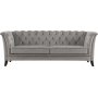 Sofa Chesterfield 3-personers gr - Henry