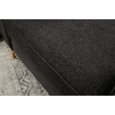 Berlin 3-personers sofa - Antracit/guld
