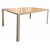 Las Vegas spisebord 150x90cm - Beige / egetr