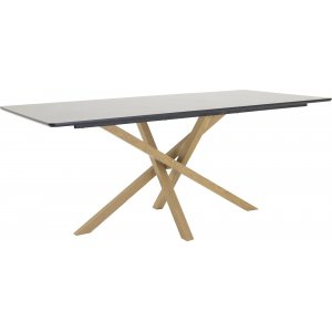 Piazza spisebord 180 cm - Eg/sort