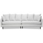 Gotland 4-personers svungen sofa 301 cm - Off-white hr
