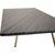 Spisebord Duffy 200 cm - Mat Messing/marmor
