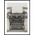 Posterworld - Motiv Skrivemaskine - 50 x 70 cm
