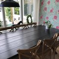 Kundebillede Gaston stol i bøjet træ med rattan-sæde - Natur
