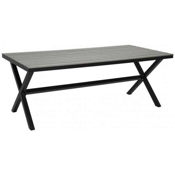 Stokke spisebord 200 cm - Gr/sort