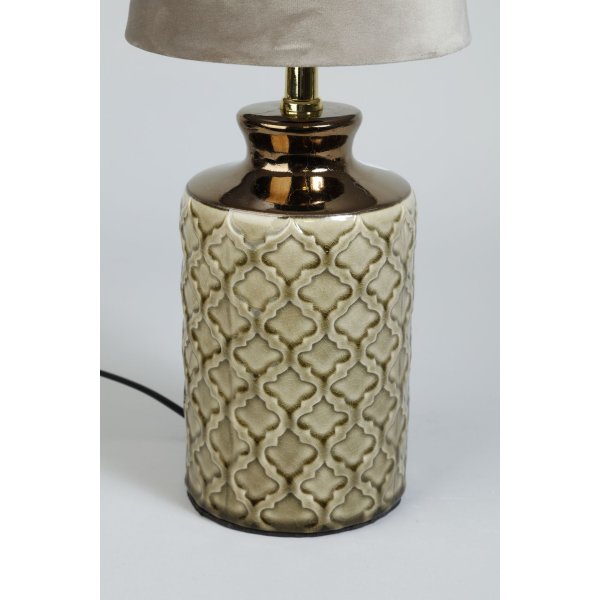 Dream lampefod - Keramik Beige