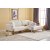 Reims divan sofa hjre - Creme