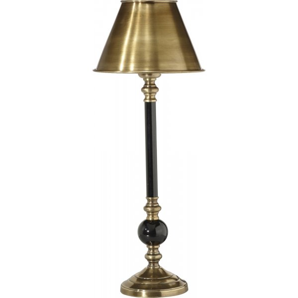 Abbey bordlampe - Messing/sort - 49 cm