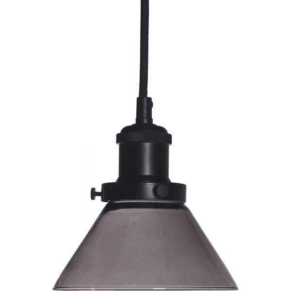 August vindueslampe - Sort - 15 cm