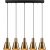 Kem loftslampe 6351 - Antik messing