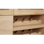 Nordli vitrineskab - Lys eg