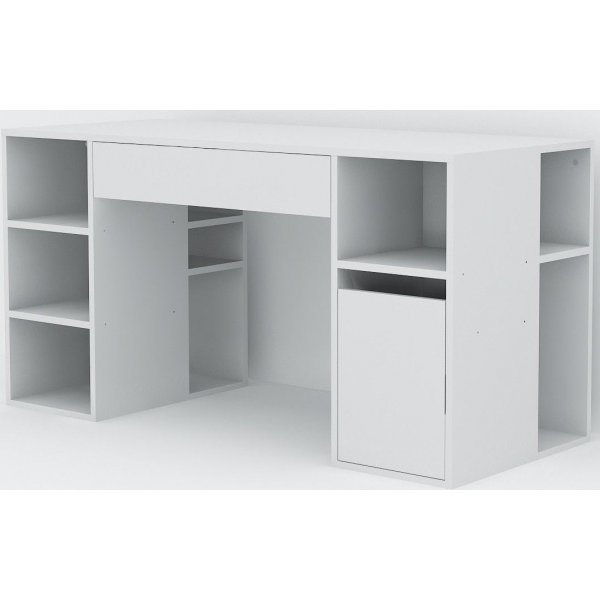Diamant skrivebord 145,3x59,6 cm - Hvid