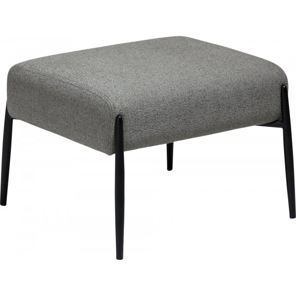 Glam fodskammel - Pebble earth boucle/sort