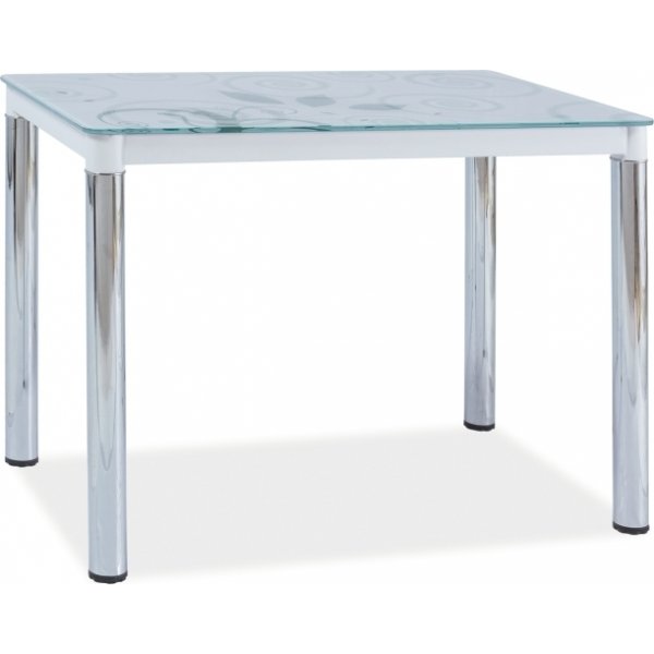 Anastasia 2 spiseborde 100 cm - Hvid