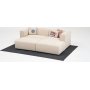 Linden mini divan sofa hjre - Creme