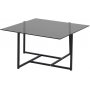 Sofabord Bivo - Sort / Glas