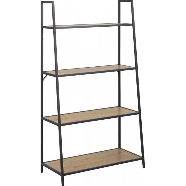 Seaford stigehylde 77x138 cm - Eg/sort