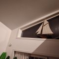 Kundebillede Old Sailor Modelbåd Columbia sejlbåd - Mahogni