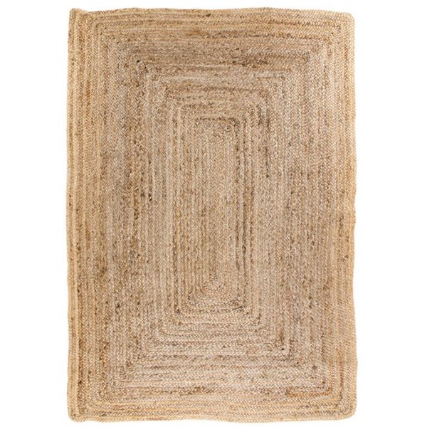 Bombay Tppe - Naturlig jute - 240x180