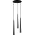 Ur loftslampe 6072 - Sort