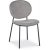 Tofta stol - Grt stof / sort + Mbelplejest til tekstiler
