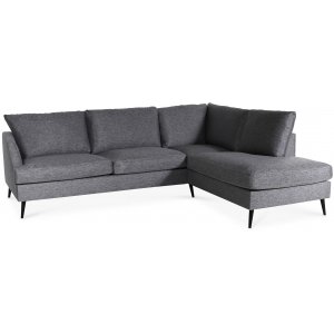 Weekday sofa med ben ende til hjre - Gr (stof)