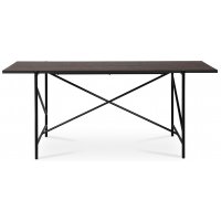 Portland spisebord 180 cm - Brun eg/sort Portland spisebord 180 cm - Brun eg/sort