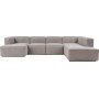Mere u-sofa - Mocca