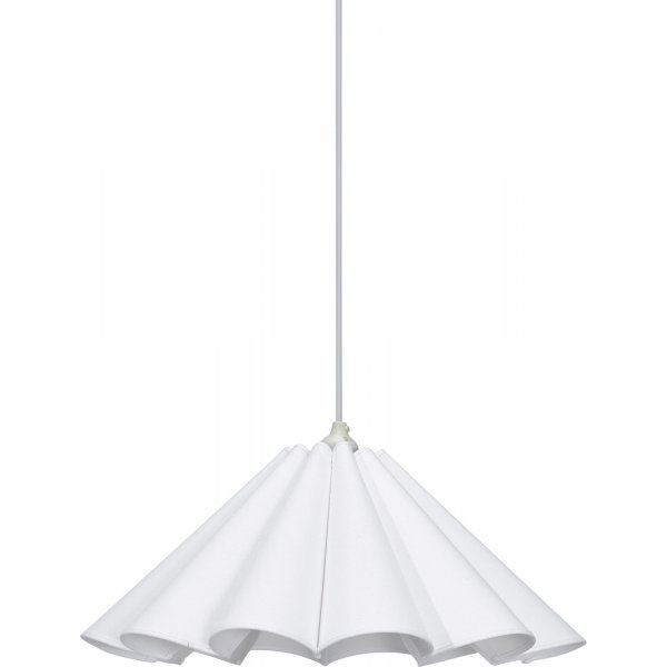 Freja Franza loftslampeskrm - Hvid - 45 cm