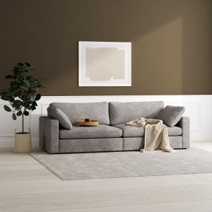 Moby 4-personers sofa 266 cm bred + Møbelfødder Moby 4-personers sofa 266 cm bred + Møbelfødder