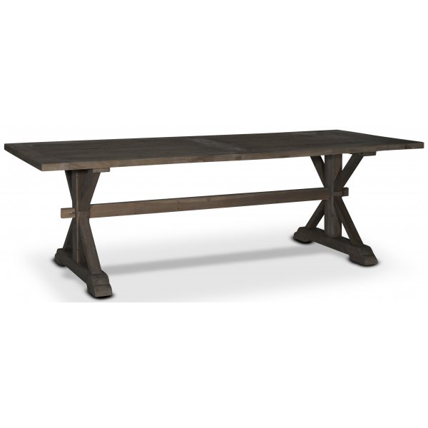 Wood XL spisebord i genbrugt fyrretr, lngde 244 cm